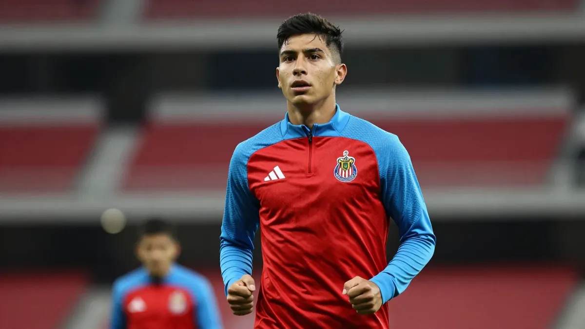 Sergio Aguayo, canterano de Chivas, debutó en Libertadores